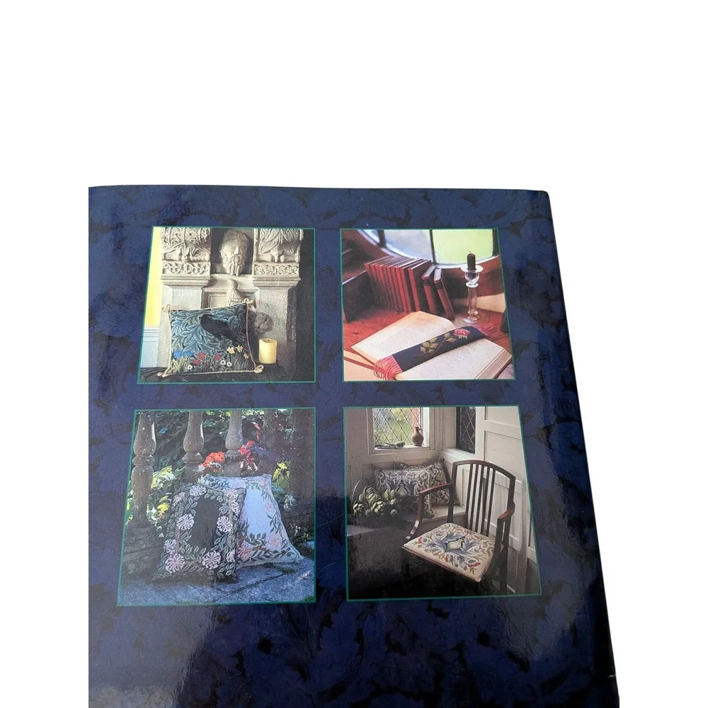 Beth Russell William Morris Needlepoint 22 Projects Arts & Crafts Hardcover Book - Picture 2 of 9
